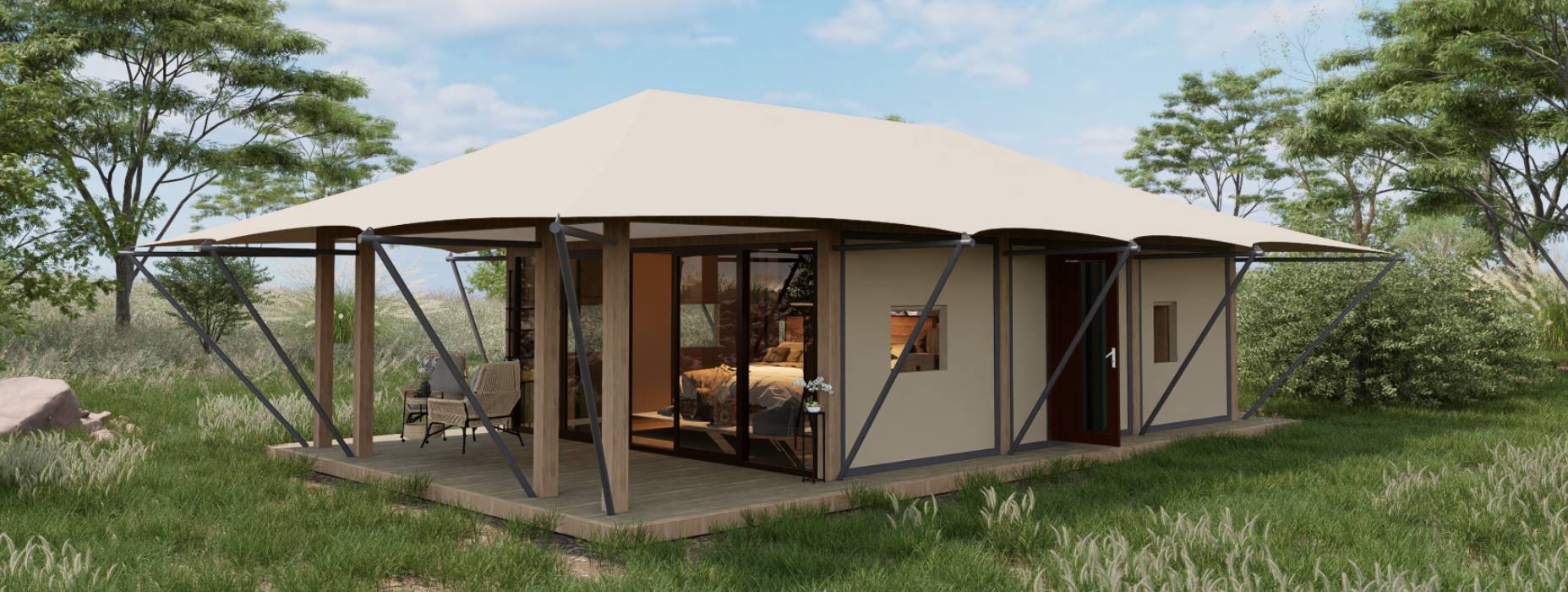 白银户外酒店帐篷厂家